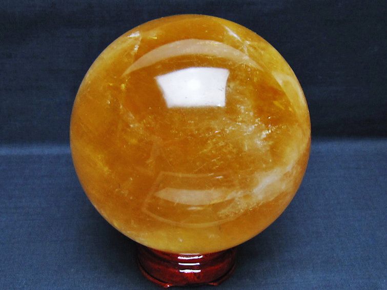 1.7Kgカルサイト丸玉 110mm [T461-11380] 3枚目