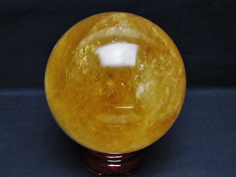 1.4Kgカルサイト丸玉 97mm [T461-11382] 3枚目