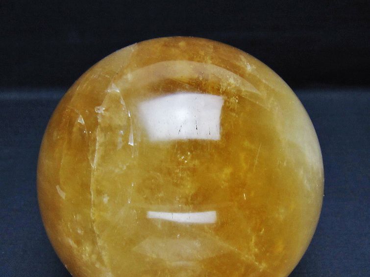 1Kgカルサイト丸玉 90mm [T461-11384] 2枚目