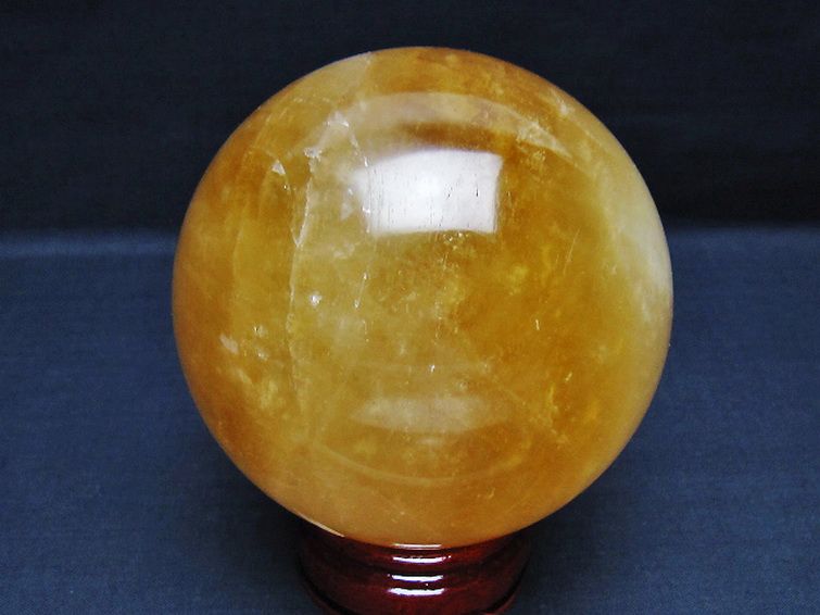 1Kgカルサイト丸玉 90mm [T461-11384] 3枚目