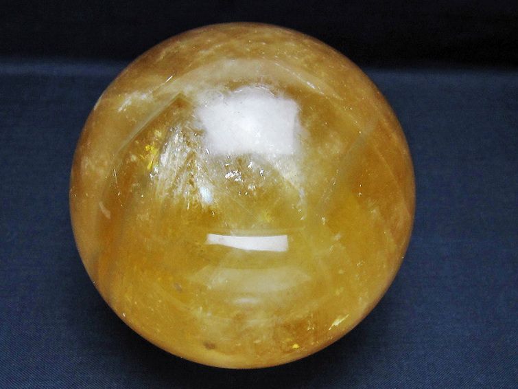 1.1Kgカルサイト丸玉 90mm [T461-11385] 1枚目