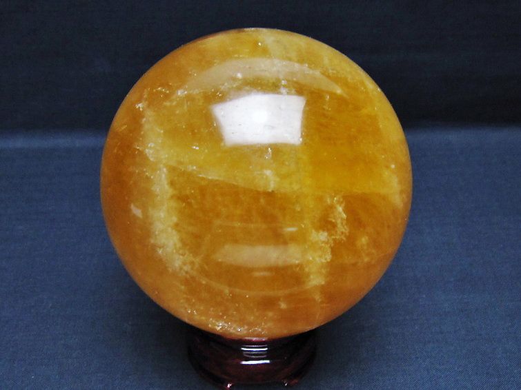 カルサイト丸玉 80mm [T461-11389] 3枚目