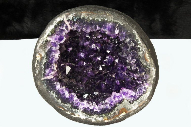 1.2Kgウルグアイ産 サークルジオード アメジストドーム [t466-1852] 1枚目