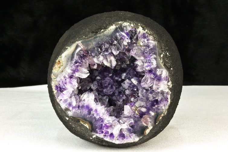 1.4Kgウルグアイ産 サークルジオード アメジストドーム [t466-1855] 1枚目