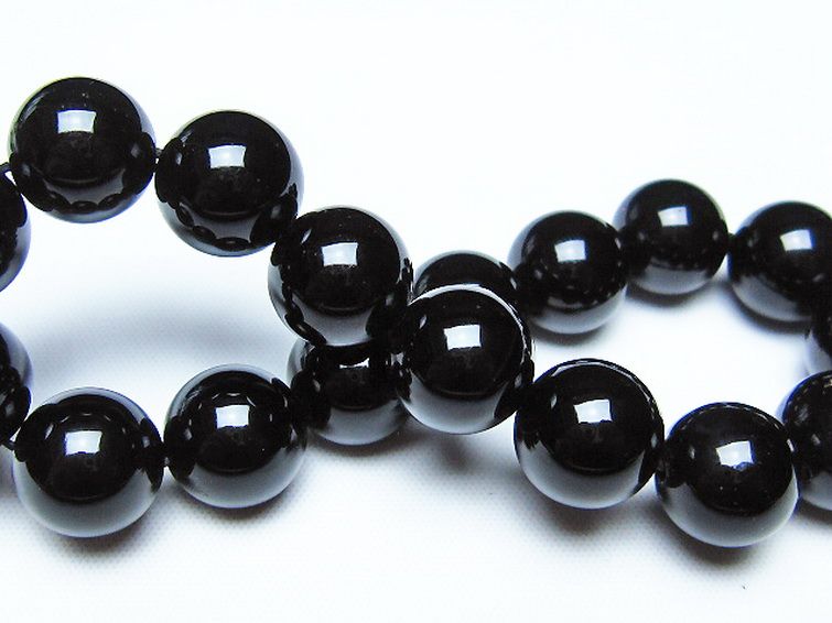 オニキスブレスレット 12mm [t474-1731] 2枚目