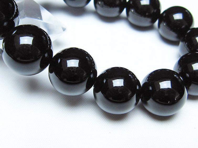 オニキスブレスレット 16mm [t474-1865] 3枚目