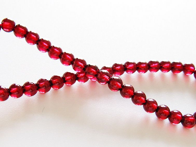 キャンディピンクガーネットブレスレット 4mm [t483-7897] 2枚目