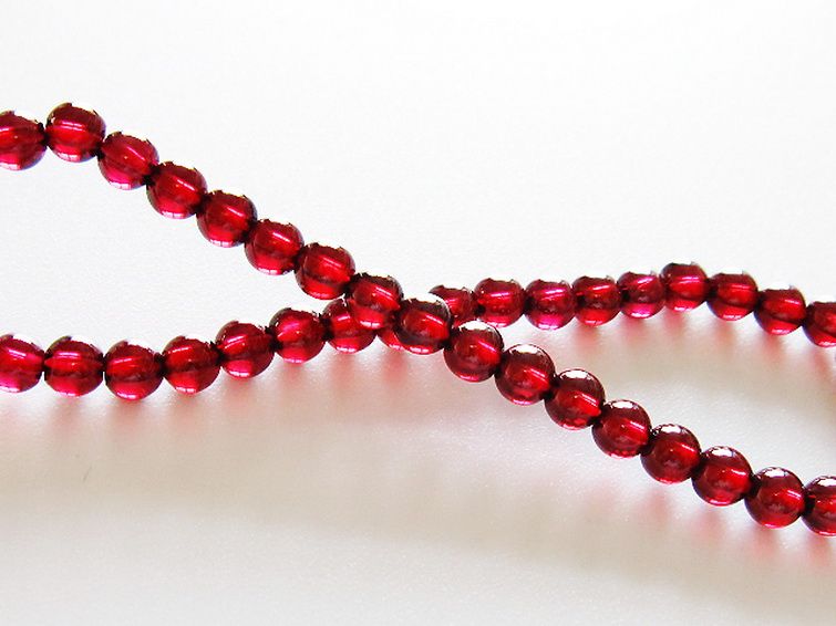 キャンディピンクガーネットブレスレット 4mm [t483-7907] 2枚目