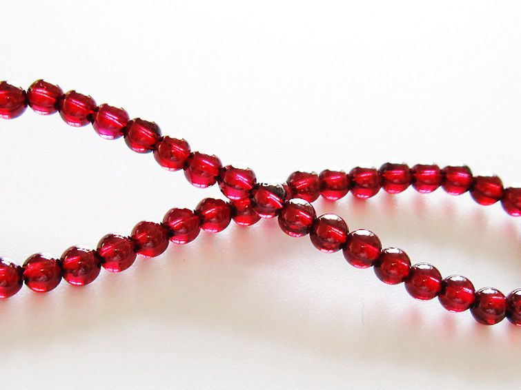 キャンディピンクガーネットブレスレット 4mm [t483-7941] 2枚目