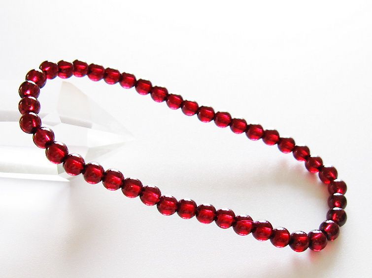 ガーネットブレスレット 4mm [T483-7960] 1枚目
