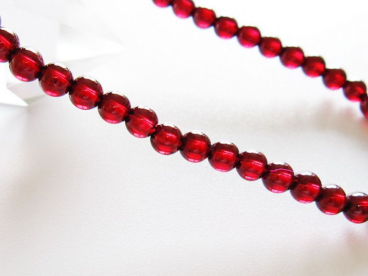 ガーネットブレスレット 4mm [T483-7960] 3枚目