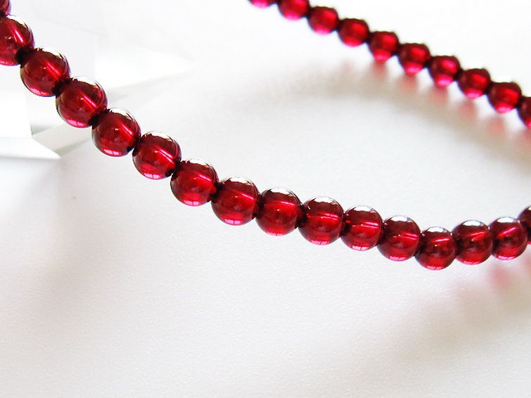 ガーネットブレスレット 5mm [T483-7967] 3枚目