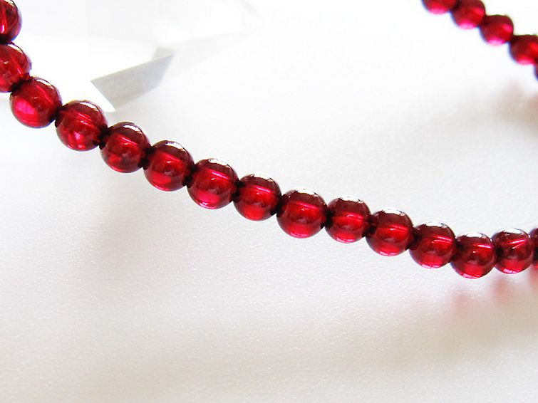 ガーネットブレスレット 4mm [T483-7977] 3枚目