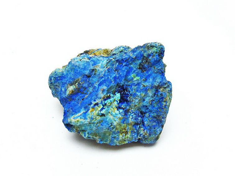 アズライト 藍銅鉱 ブルーマラカイト 原石[T485-3296] 1枚目