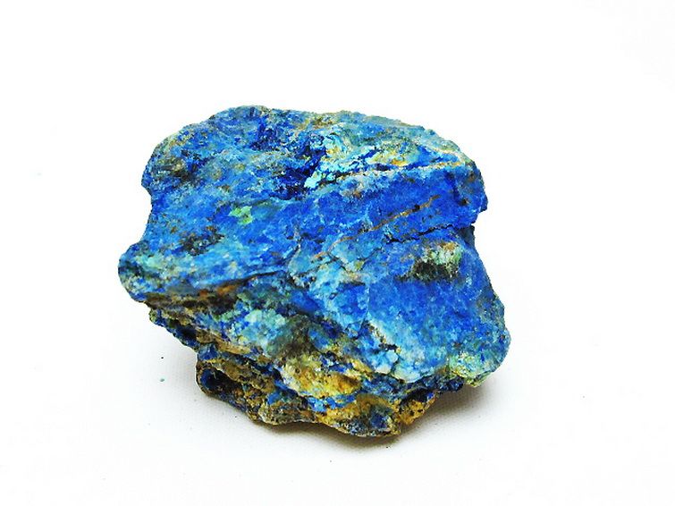 アズライト 藍銅鉱 ブルーマラカイト 原石[T485-3296] 3枚目