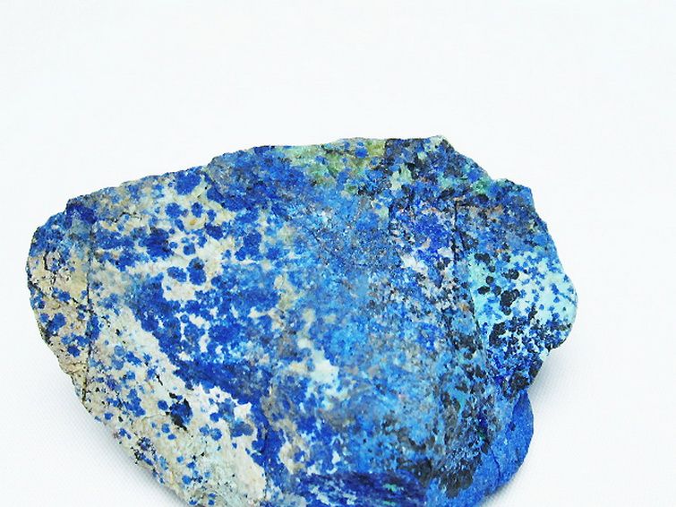 パワーストーン 天然石 アズライト 藍銅鉱 ブルーマラカイト 原石[T485 