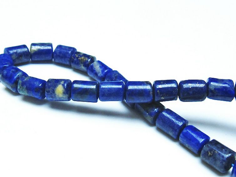 ラピスラズリブレスレット 5mm [t490-2283] 2枚目