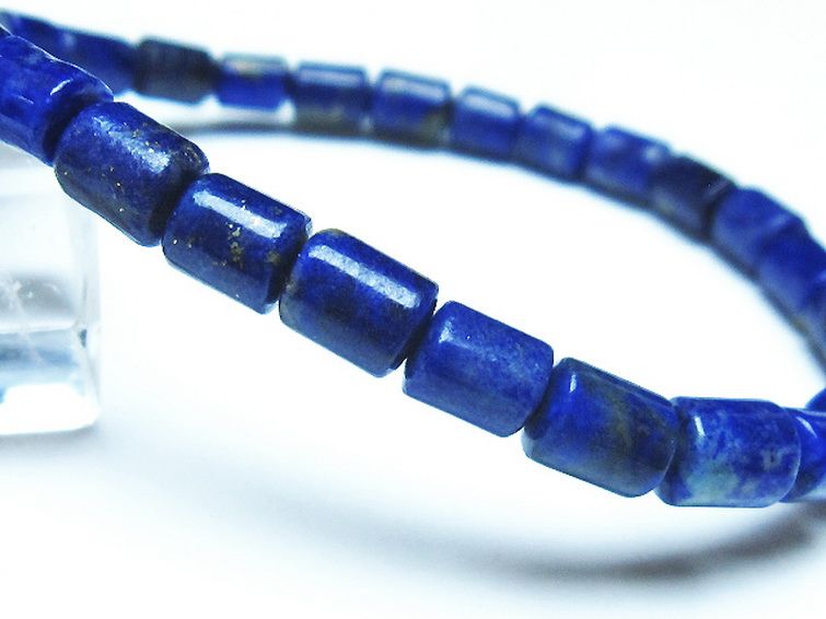 ラピスラズリブレスレット 5mm [t490-2283] 3枚目