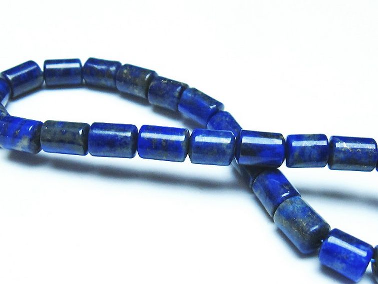 ラピスラズリブレスレット 5mm [T490-2284] 2枚目