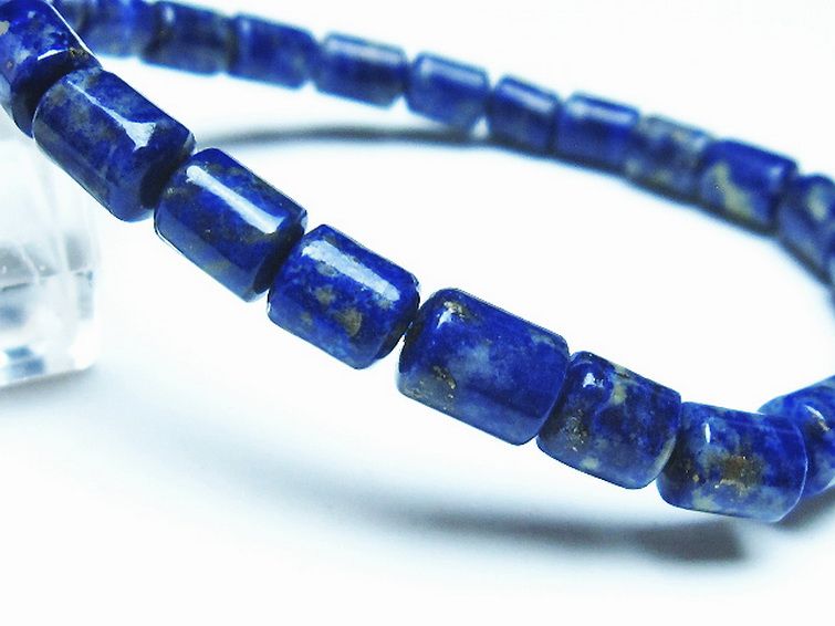 ラピスラズリブレスレット 6mm [t490-2313] 3枚目
