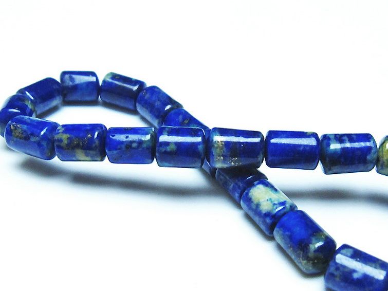 ラピスラズリブレスレット 6mm [t490-2316] 2枚目