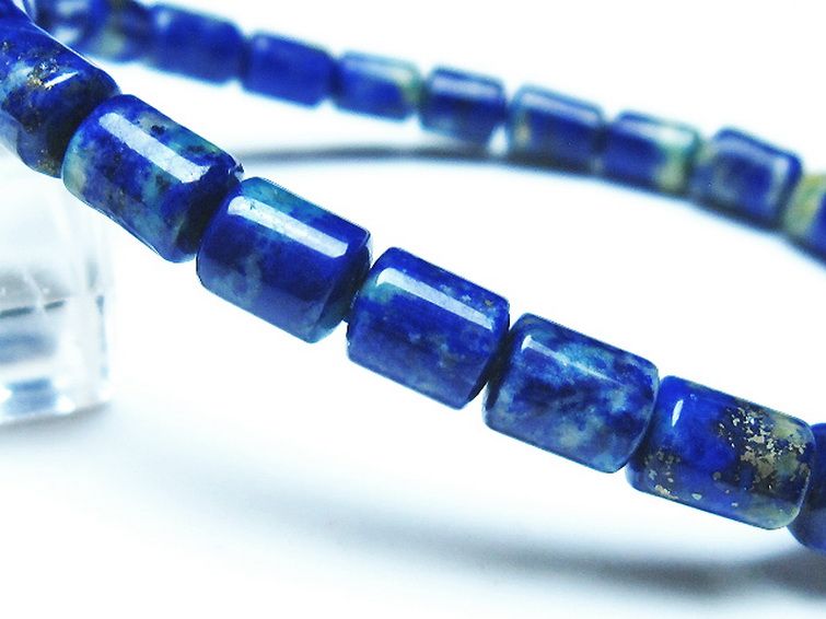 ラピスラズリブレスレット 6mm [t490-2316] 3枚目