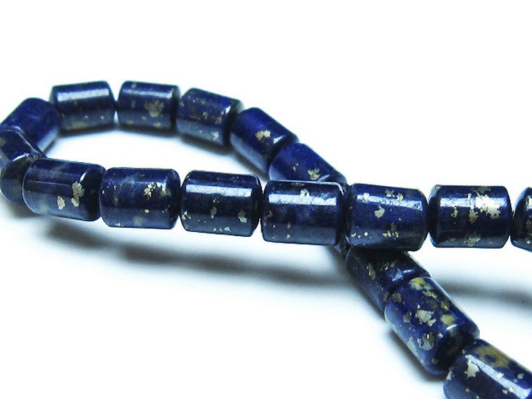 ラピスラズリブレスレット 6mm [t490-2321] 2枚目