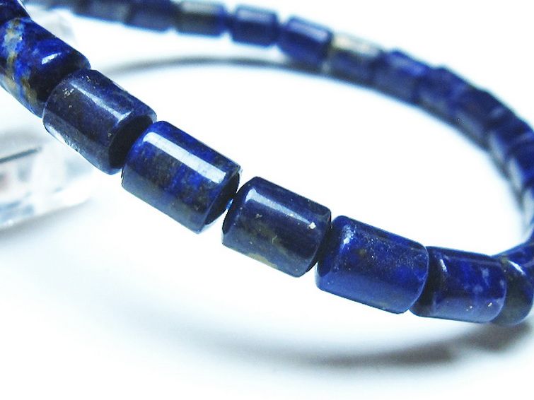 ラピスラズリブレスレット 6mm [t490-2326] 3枚目