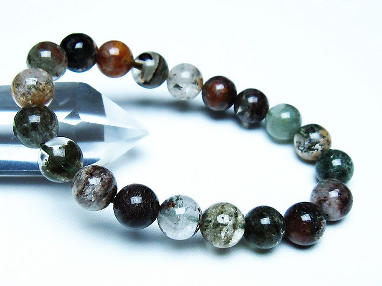 グリーンファントムブレスレット 10mm [T493-6254] 1枚目