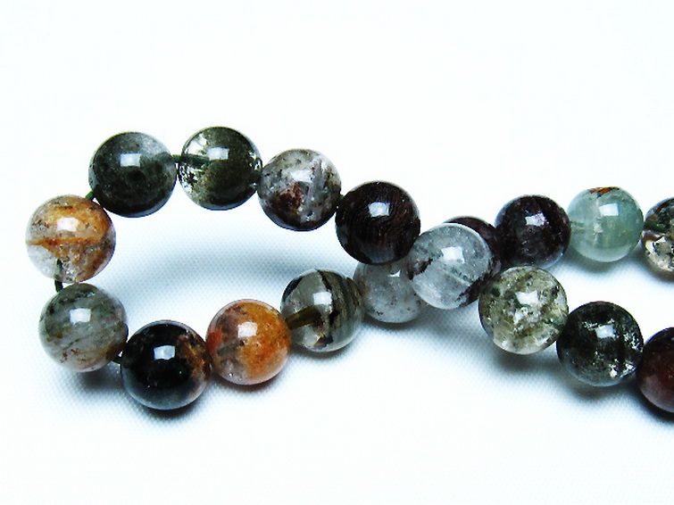 グリーンファントムブレスレット 10mm [T493-6254] 2枚目