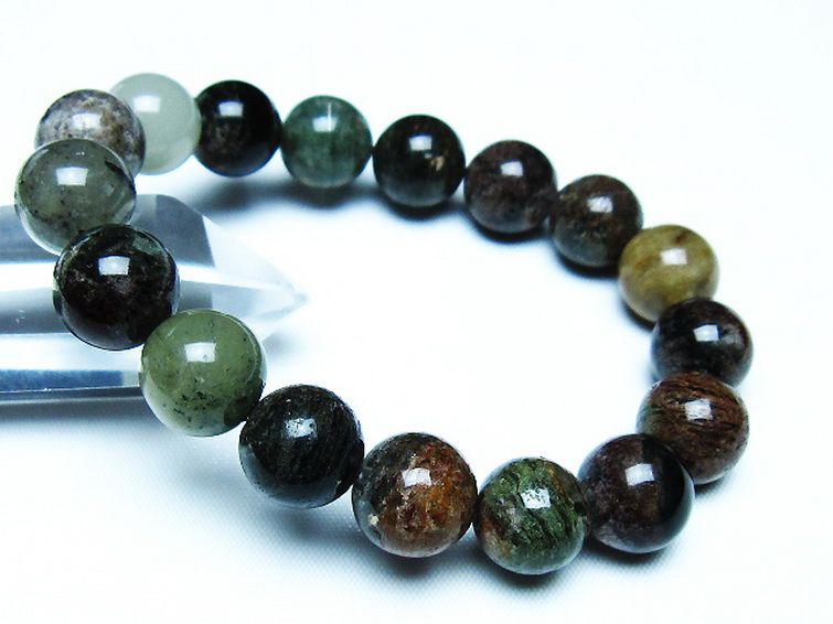 グリーンファントムブレスレット 12mm [T493-6268] 1枚目