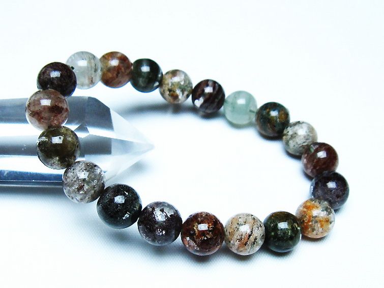 グリーンファントムブレスレット 10mm [T493-6296] 1枚目