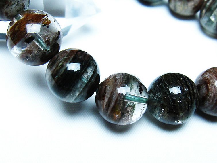 グリーンファントムブレスレット 13mm [T493-6311] 3枚目