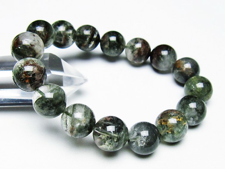 グリーンファントムブレスレット 13mm [t493-6351] 1枚目