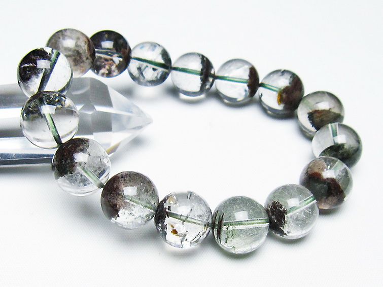 グリーンファントムブレスレット 14mm [t493-6356] 1枚目