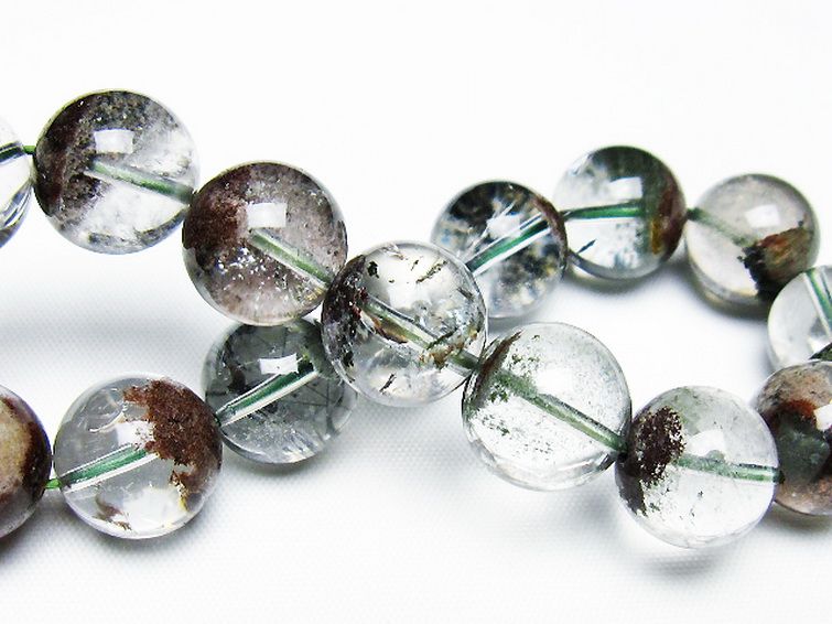 グリーンファントムブレスレット 14mm [t493-6356] 2枚目