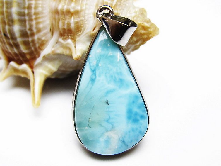 ラリマーペンダント [t495-4254] 1枚目