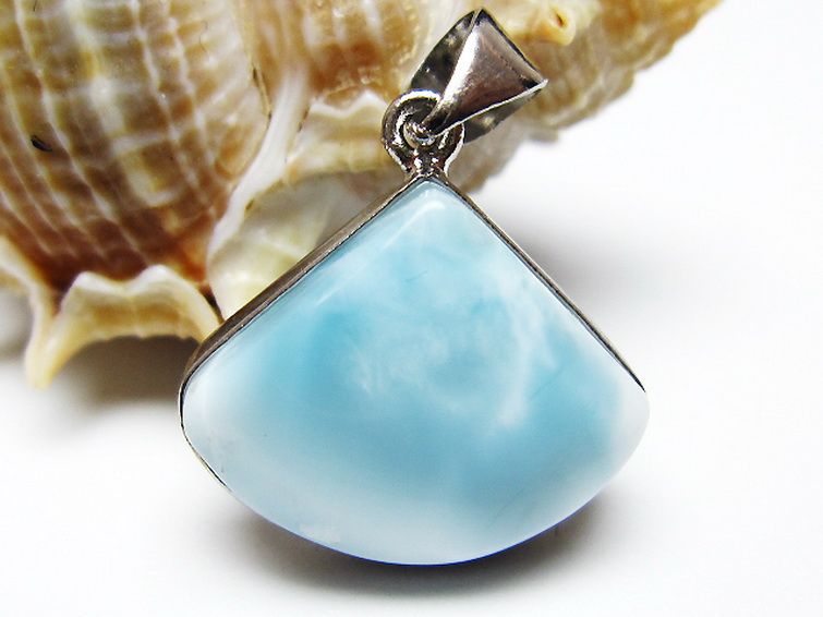 ラリマーペンダント [t495-4326] 2枚目