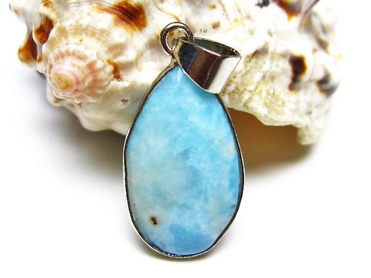 ラリマーペンダント [t495-4354] 1枚目