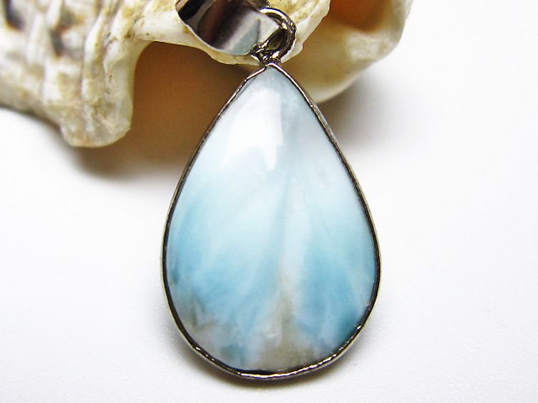 ラリマーペンダント [t495-4382] 2枚目