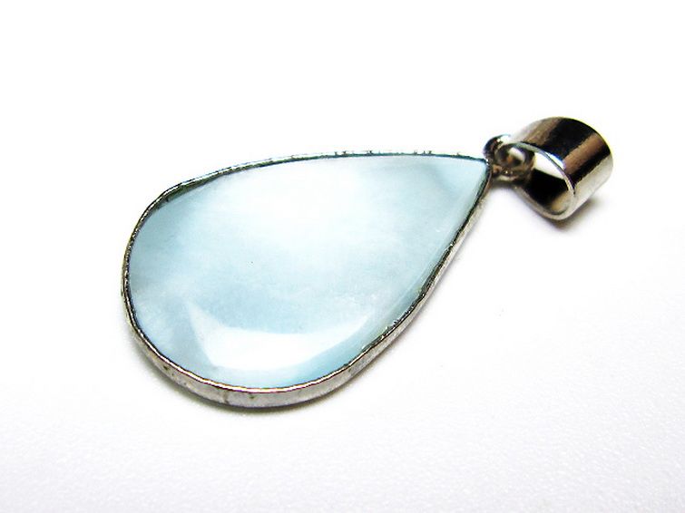 ラリマーペンダント [t495-4393] 3枚目