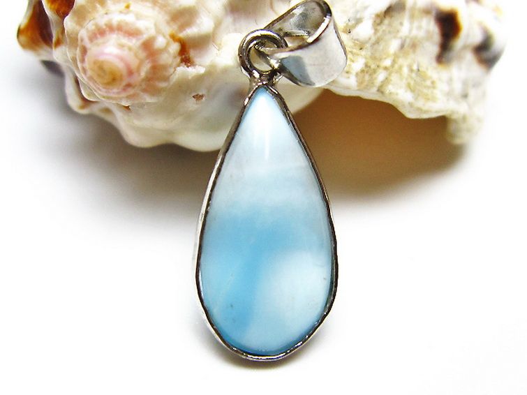 ラリマーペンダント [t495-4423] 1枚目