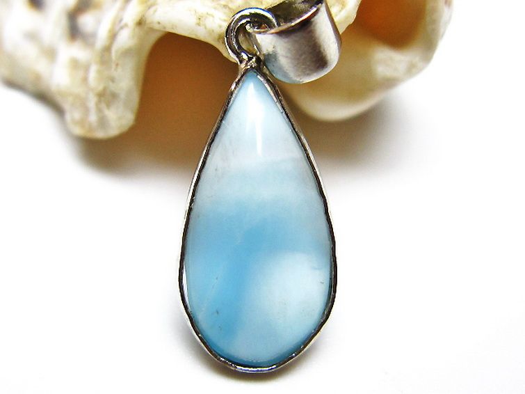 ラリマーペンダント [t495-4423] 2枚目