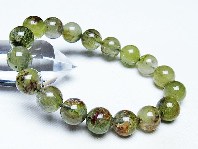 グリーンファントムブレスレット 11mm [t507-3508] 1枚目