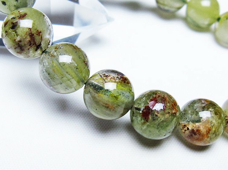 グリーンファントムブレスレット 11mm [t507-3508] 3枚目