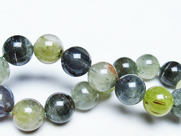 グリーンファントムブレスレット 12mm [t507-3511] 2枚目