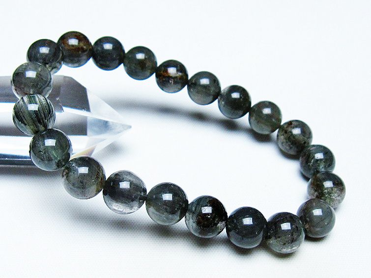 グリーンファントムブレスレット 9mm [t507-3520] 1枚目