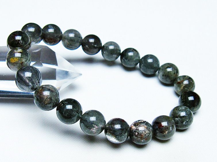 グリーンファントムブレスレット 10mm [t507-3521] 1枚目