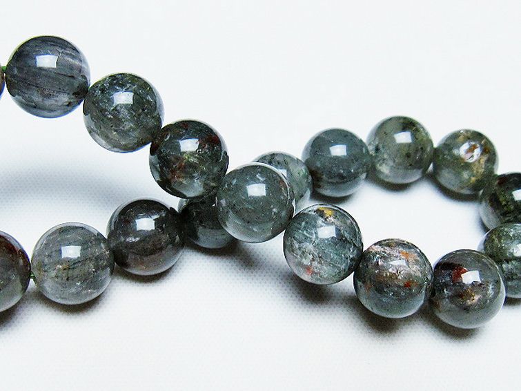 グリーンファントムブレスレット 10mm [t507-3521] 2枚目