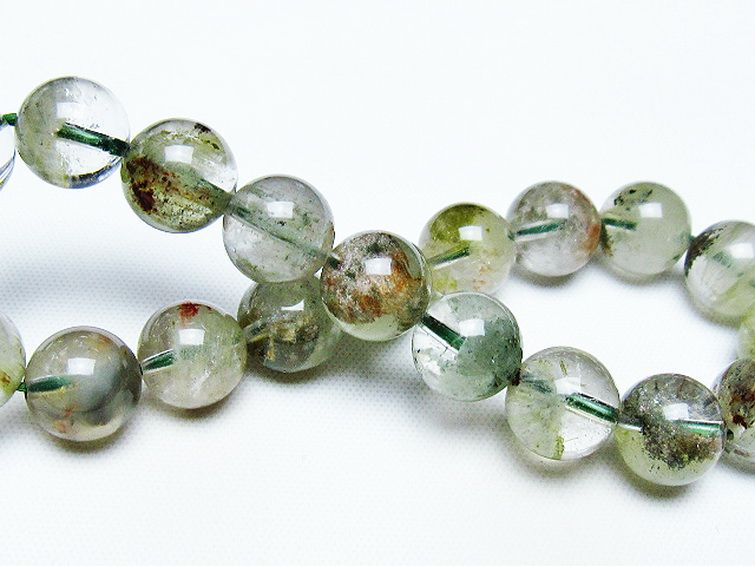 グリーンファントムブレスレット 10mm [t507-3537] 2枚目